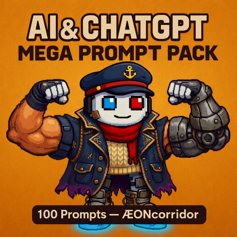 AI & ChatGPT Mega Prompt Pack cover